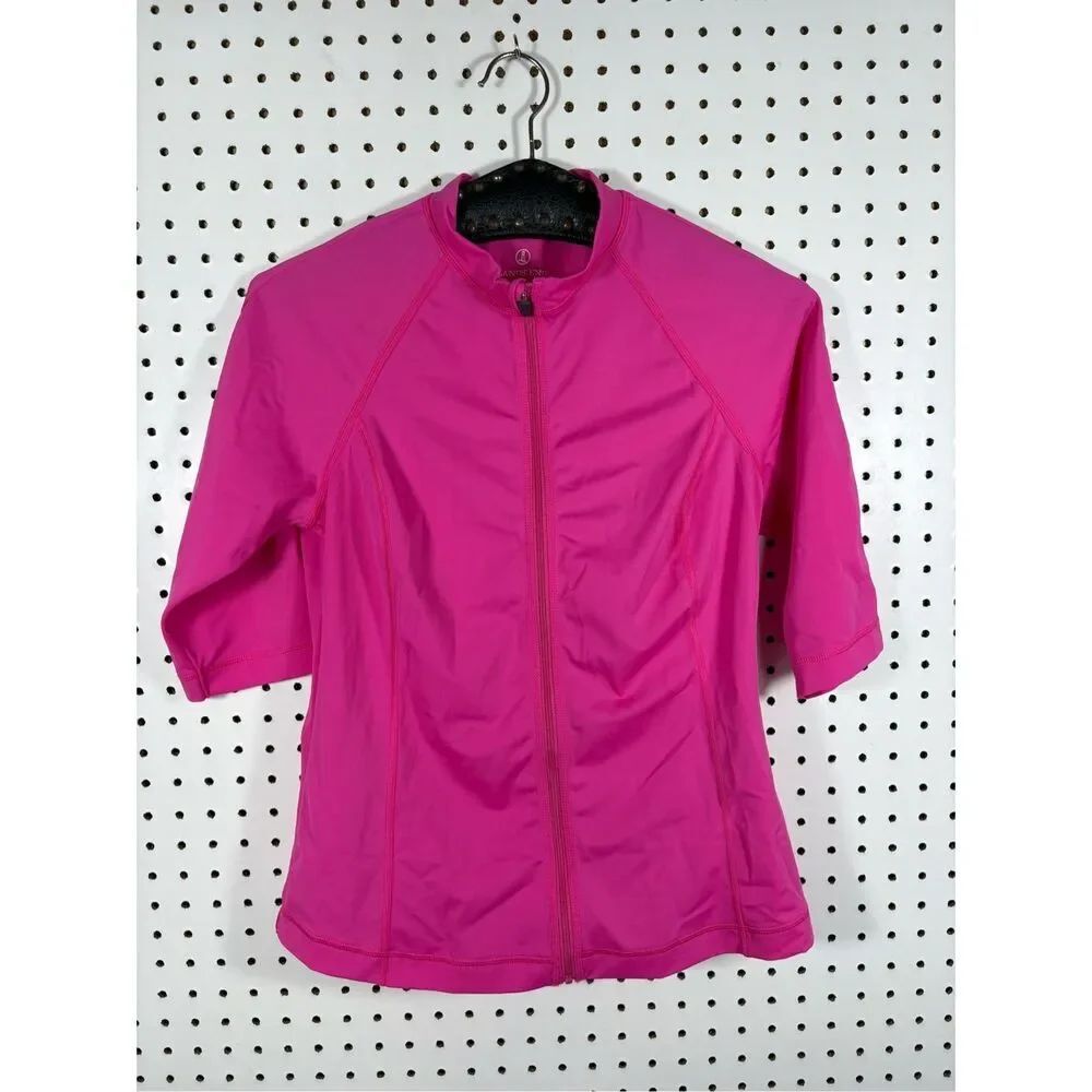 Lands End zip up rashguard size XS